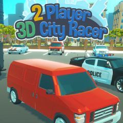 2 Player 3D City Racer